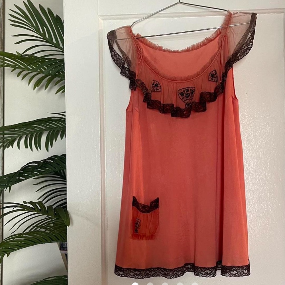 vintage art deco babydoll dress